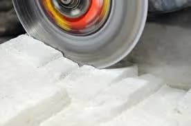 Concrete cutting work area prepared for a pre-drill investigation